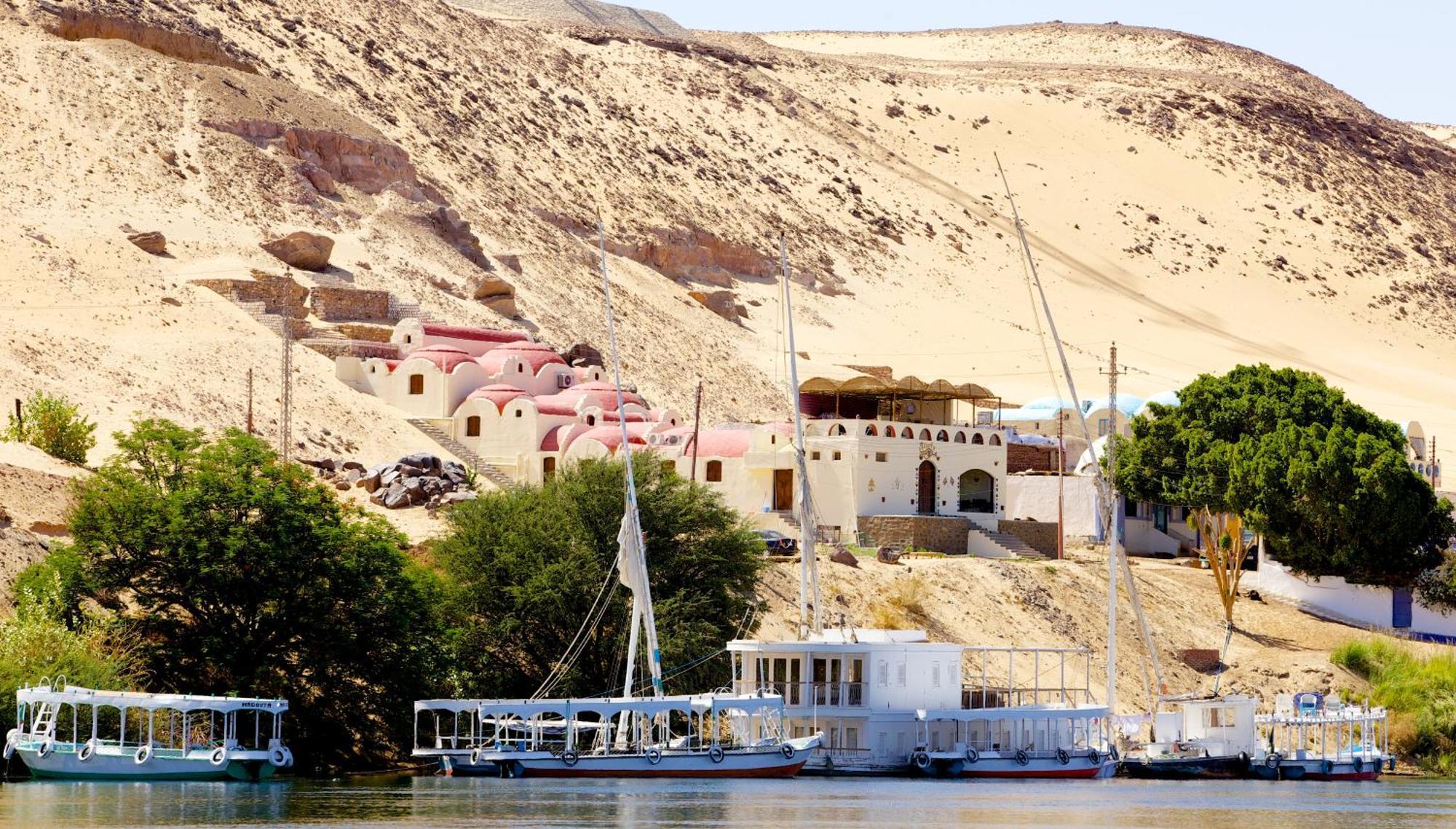 Hadouta Masreya Nubian Guest House Aswan Buitenkant foto