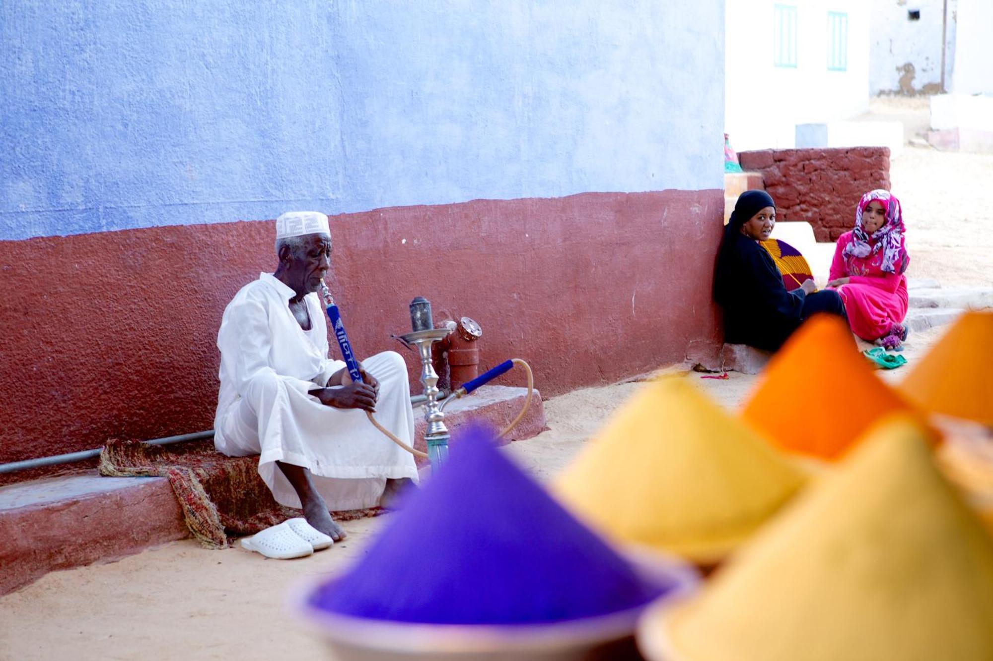 Hadouta Masreya Nubian Guest House Aswan Buitenkant foto